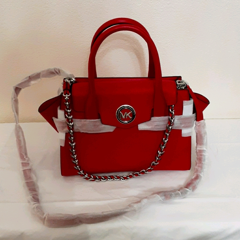 Michael Kors Carmen Small Saffiano Leather Satchel